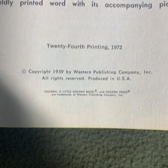 Vintage Little Golden Books from the 1970’s.  Approximately 6 3/4” x 8”. - Picture 6 of 12
